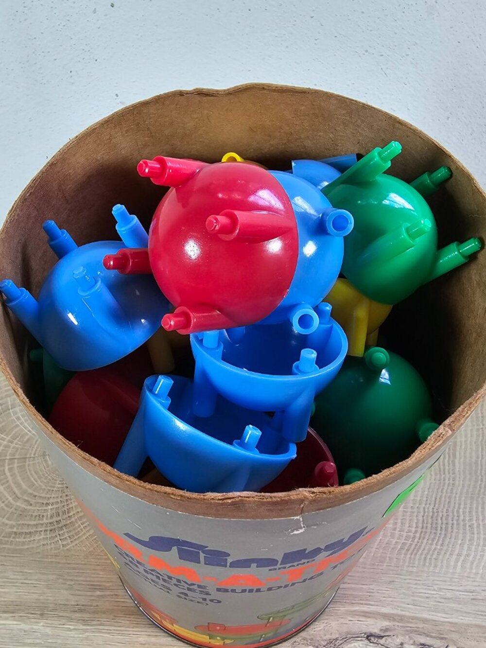 Slinky Form-A-Tions Formations Building Toy Complete 68 Pieces Vintage Ages 4-10 - Picture 3 of 10
